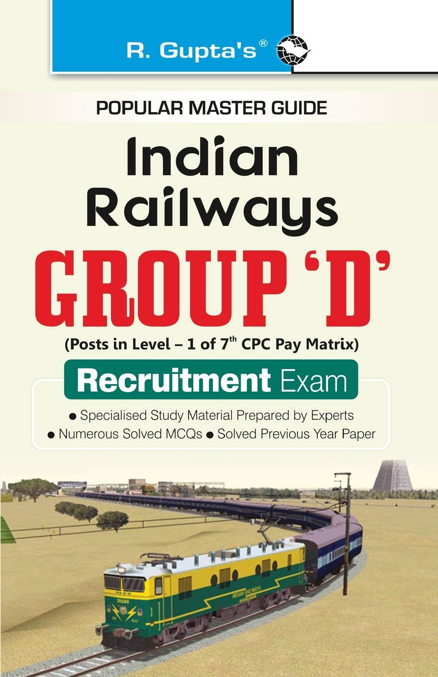 Indian Railways: Group 'D' (Level'1) Recruitment Exam Guide [Paperback] [Oct 03, 2024] RPH Editorial Board