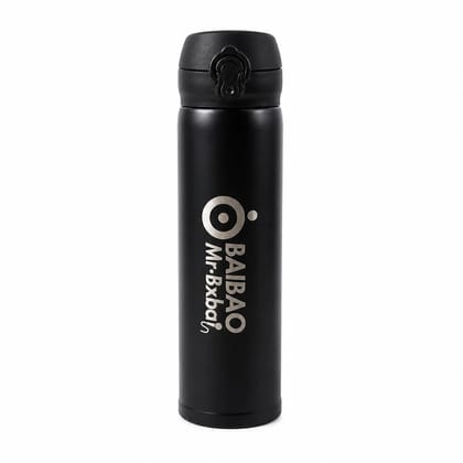 Premium Stainless Steel Vacuum Flask Bottle (500ML) Double Wall Insulated Thermos for Hot & Cold Drinks (1 Pc | Random Color & Design) Premium Stainless Steel Vacuum Flask Bottle (500ML) Double Wall Insulated Thermos for Hot & Cold Drinks (1 Pc | Random Color & Design)