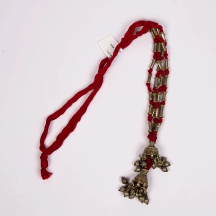 Tribal hand made Gungroo Thread Necklace Tribal hand made Gungroo Thread Necklace