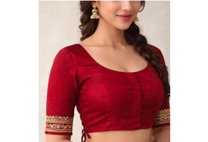 Maroon Colour Blouse  for Women's