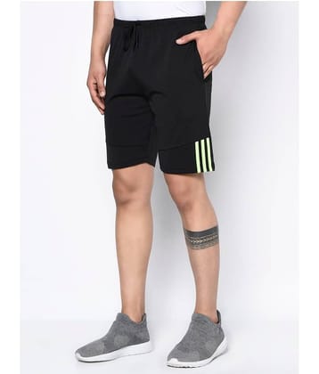 Glito - Black Polyester Men's Shorts ( Pack of 1 )