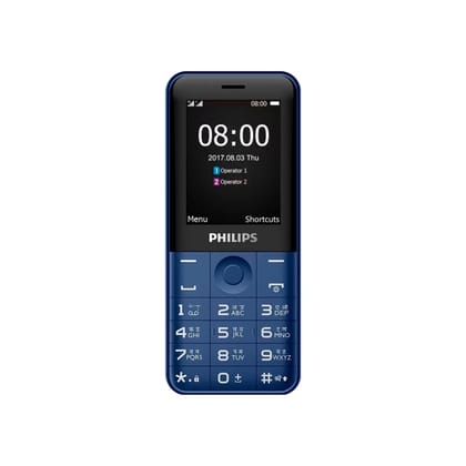 Feature Phone | Philips E2222 Keypad Mobile Phone, 2.4-Inch TFT Display, 1700mAh Battery, Type-C Charging, Digital Camera, Bright LED Torch, Loudspeaker, Compact Feature Phone (Random Color) Feature Phone | Philips E2222 Keypad Mobile Phone, 2.4-Inch TFT Display, 1700mAh Battery, Type-C Charging, Digital Camera, Bright LED Torch, Loudspeaker, Compact Feature Phone (Random Color)