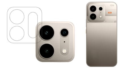ISAAK Back Camera Lens Protector compatible for Realme P4s (Pack of 1)