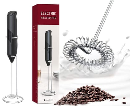 Electric Handheld Milk Wand Mixer Frother for Latte Coffee Hot Milk Electric Handheld Milk Wand Mixer Frother for Latte Coffee Hot Milk