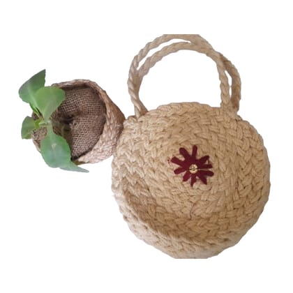 Beautiful Handmade Banana Fiber Purse for Women