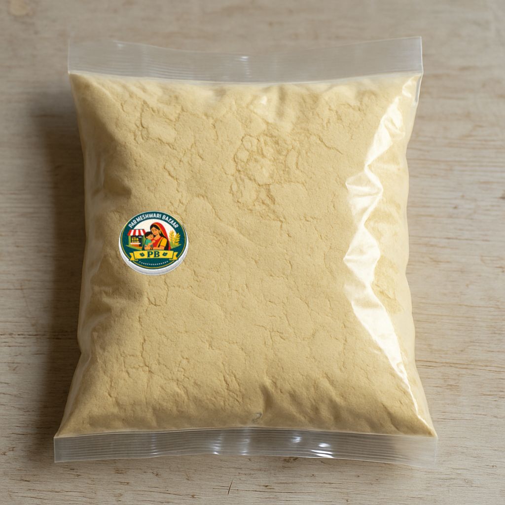 Parmeshwari Bazaar's besan (gram flour)