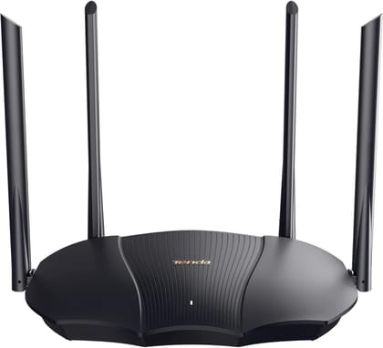 Tenda RX9 Pro WiFi 6 Router, AX3000 Dual Band Gigabit Smart 802.11ax Router, 2402Mbps 5GHz + 574Mbps 2.4GHz, WPA3 Network Security, Intel Chipset Design for Gaming