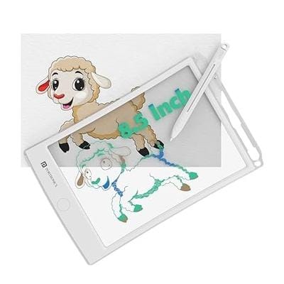 Portronics Ruffpad One Transparent Multicolor LCD Writing Pad with 8.5 inch (21.59cm) Writing Area, India's first notepad to save and share your child's first creatives