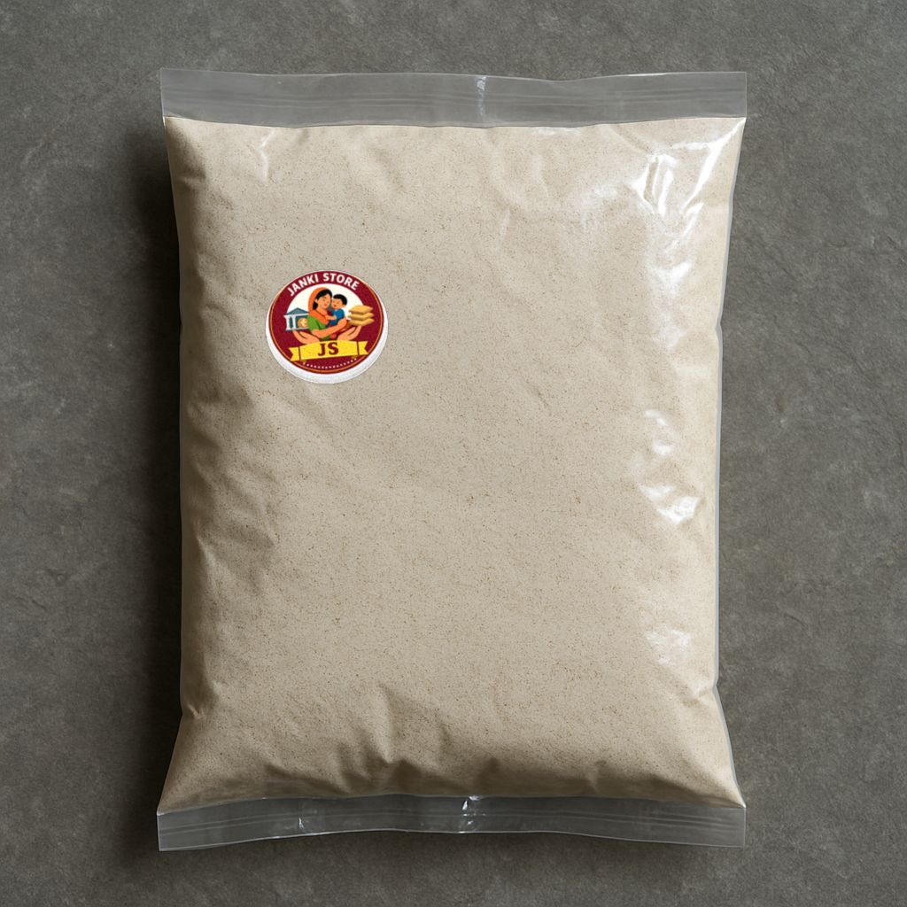 Janki Store's bajra flour (pearl millet flour)