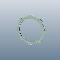 Hero Genuine Clutch Friction Disc 22201ACL000S for Xtreme 125 | Smooth Gear Engagement | Durable & High-Performance | OEM Fit | Reliable Clutch Operation - Easy Installation