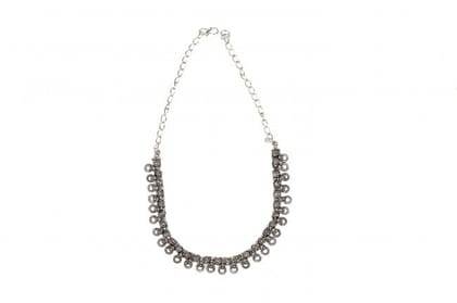 Banjara Silver Chokdi Metal Necklace Banjara Silver Chokdi Metal Necklace