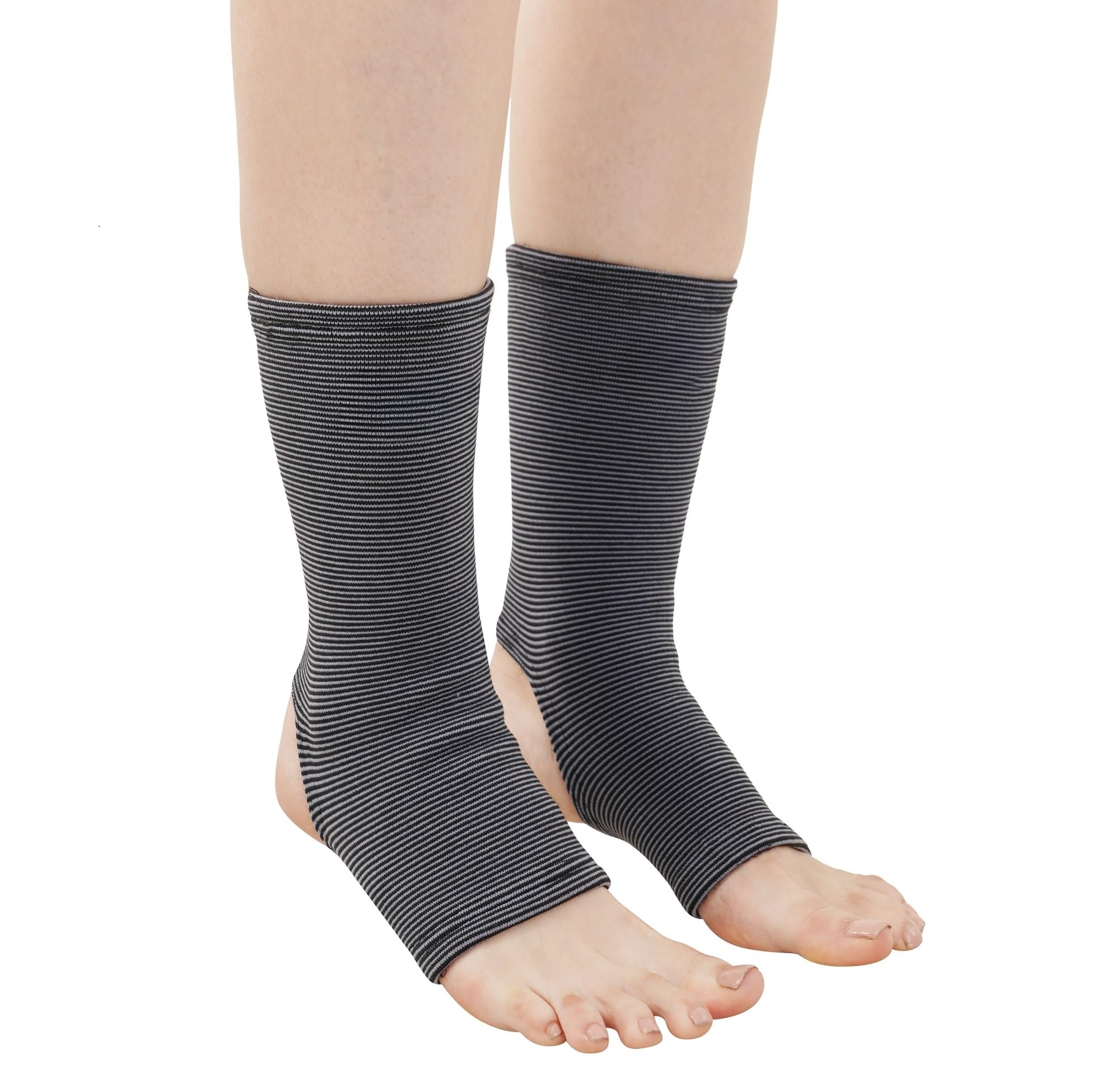 EZYFIT Ankle Support Brace for Sprained Anklet Injury Plantar Fasciitis Ankle Pain Relief Men & Women