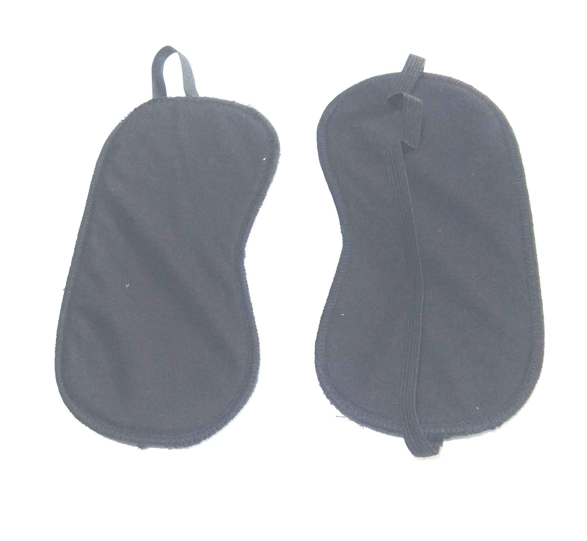 Blindfold Eye Mask Travel Relax Sleeping Aid Shade Cover 2 Pic. Size- 18/7.5 cm