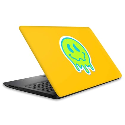 WrapCart Trippy Smile Vinyl Laptop Skin with Matt Finish WrapCart Trippy Smile Vinyl Laptop Skin with Matt Finish