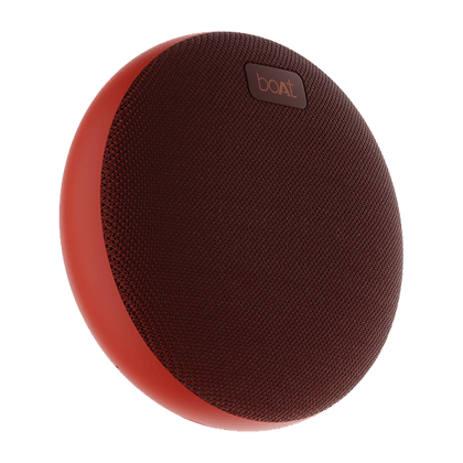 boAt Stone 180 | Bluetooth Speaker with 5W signature sound, Up to 8 Hours of Playtime, IPX7 Sweat & Water Resistance Indianred