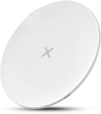Wireless Charger 15W Type-C Fast Charging Pad Ultra-thin Round Mobile Phone Charger