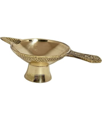 DvR ClicK Diya Aarti Pital Diya Handle ( Pack of 1 )