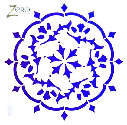 Imported Stencils- 5"*5"- Floral Graphic Mandala Design Background 17