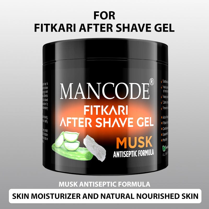 Fitkari After Shaving Gel | Musk 100gm