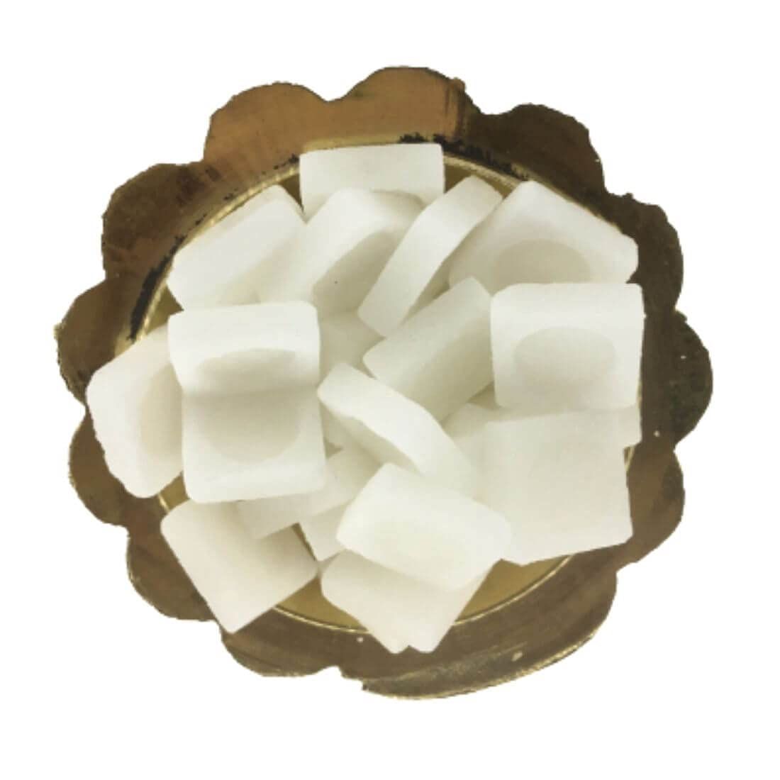 MAYAPURI Camphor Tablet Jar, Kapur | Kapoor | Kappuram for Puja, 75 Grams Jar (Pack of 1)
