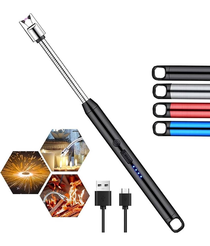 Konquer TimeS Multicolor Stainless Steel Kitchen Electric Gas Lighter ( Pack of 1 )