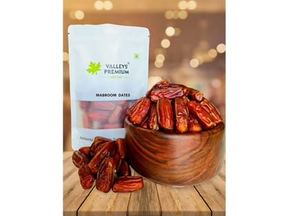 Valleys Premium Saudi Arabian Mabroom Dates - 400 Gram