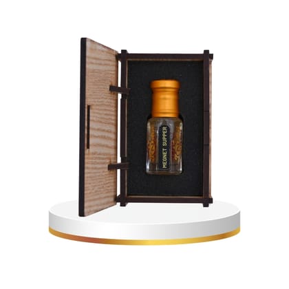 alnaqi fragrances Megnet Supper 6ml - Irresistible Spicy-Sweet Attar, Alcohol Free Amber-Vanilla-Oil, Long Lasting Captivating-Ittar, Premium Men-Scent