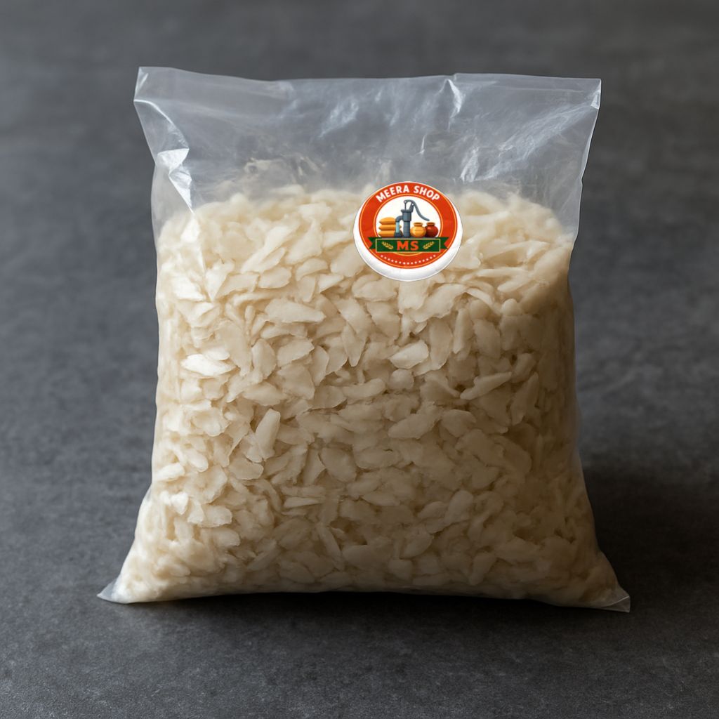 Meera Shop's poha (flattened rice)