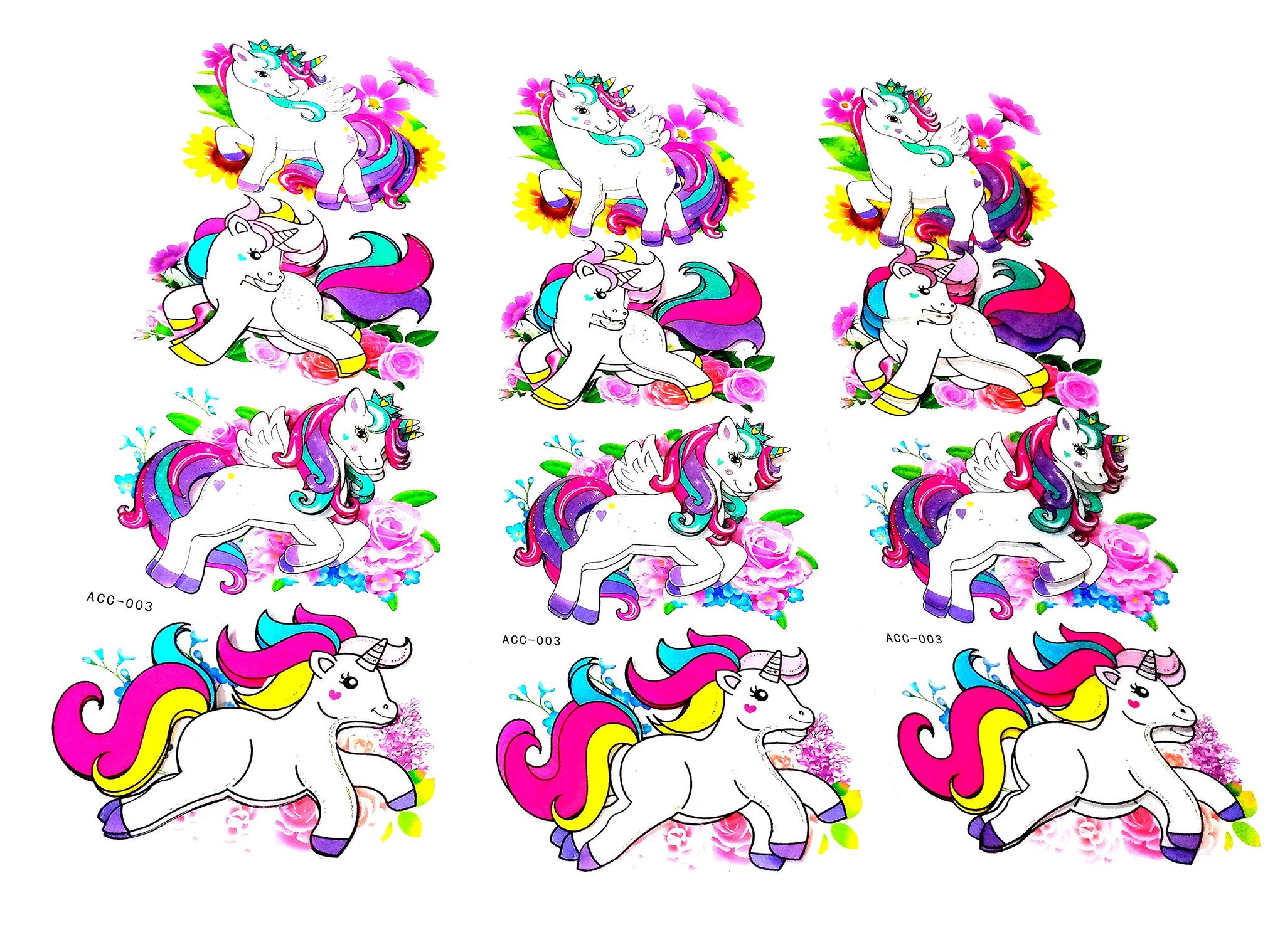 Nawani 12 Pcs PVC 3D Removable Wall Sticker, Size 11/9 cm