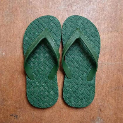 Ladies Green Flip Flop Slipper