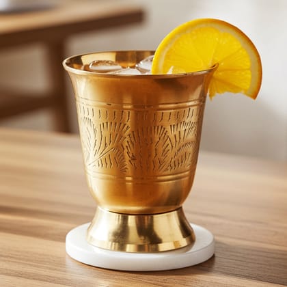 Brass Lemon Glass, 150 Ml (ZMAS304 B)