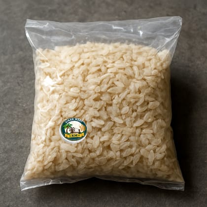 Kiran Mart's poha (flattened rice)