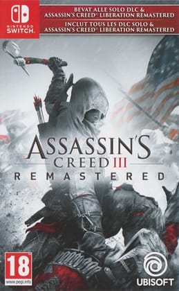 Nintendo Assassin's Creed III Remastered + Assassin's Creed Liberation Remastered | Nintendo Switch