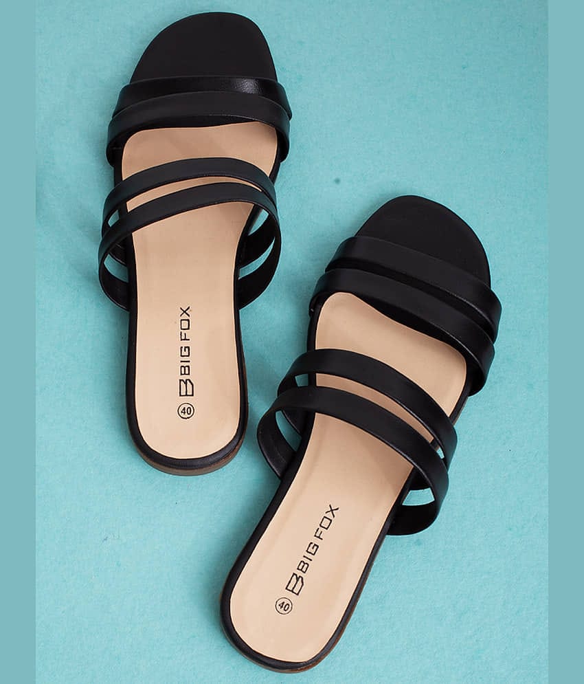 Big Fox - Black Women's Flats