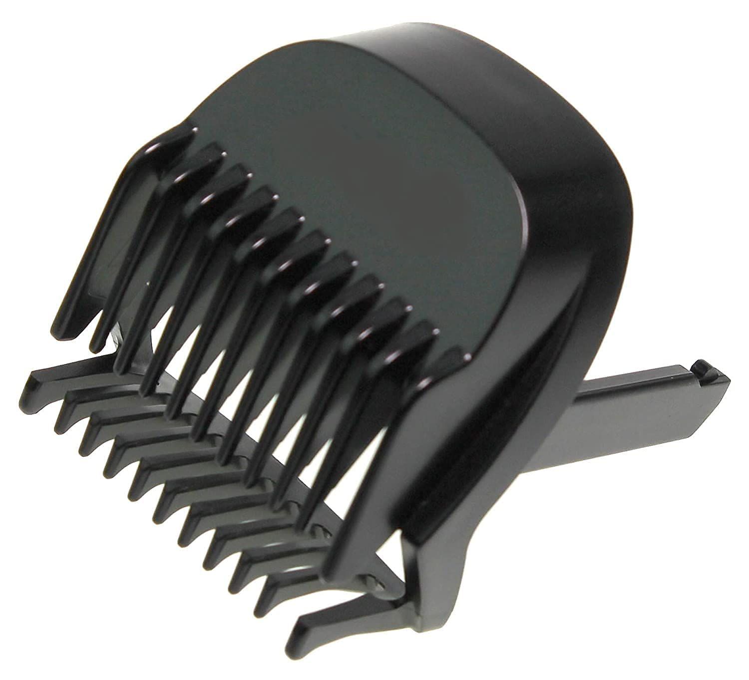 WESYNC Beard Trimmer Attachment Combs Kangi Clipper For Philips Beard Trimmer, Suitable For Models Bt3201 Bt3205 Bt3102 Bt3105 Bt3203 Bt3211 Bt3215 Bt3216 Bt3221 Bt3235, Black Black