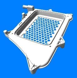 Hero Genuine Air Filter for Passion XPro | OEM Fit | Efficient Engine Protection | Durable Construction | Reliable Performance | Easy Replacement - 17208KZAW00S