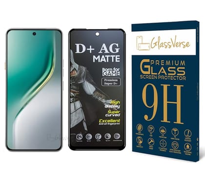 GlassVerse D+ Matte Tempered Glass With 18H Hardness For Tecno Camon 40 Premier (PACK OF 1) with Free Installation Kit Full screen Coverage - 6.67 inch GlassVerse D+ Matte Tempered Glass With 18H Hardness For Tecno Camon 40 Premier (PACK OF 1) with Free 