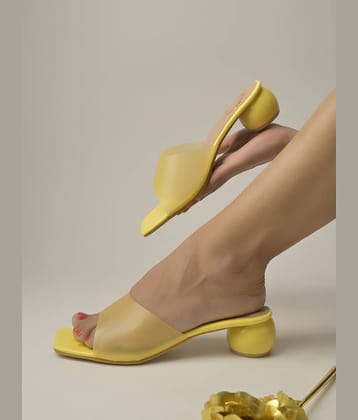 Shoetopia - White Women's Slip On Heels