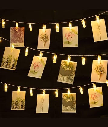EmmEmm - Gold 3Mtr String Light ( Pack of 1 )