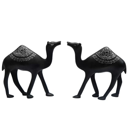 Bidri Work Camel Pair Set (1TMTDCOKA08481) Bidri Work Camel Pair Set (1TMTDCOKA08481)