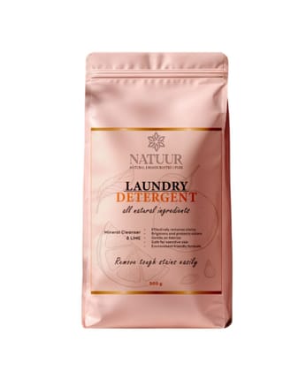 PUREWASH | Natural Laundry Detergent Powder | For Top Load Machines | Plant Surfactants | Baking Soda | Lemon | Clean | Soft | Fresh