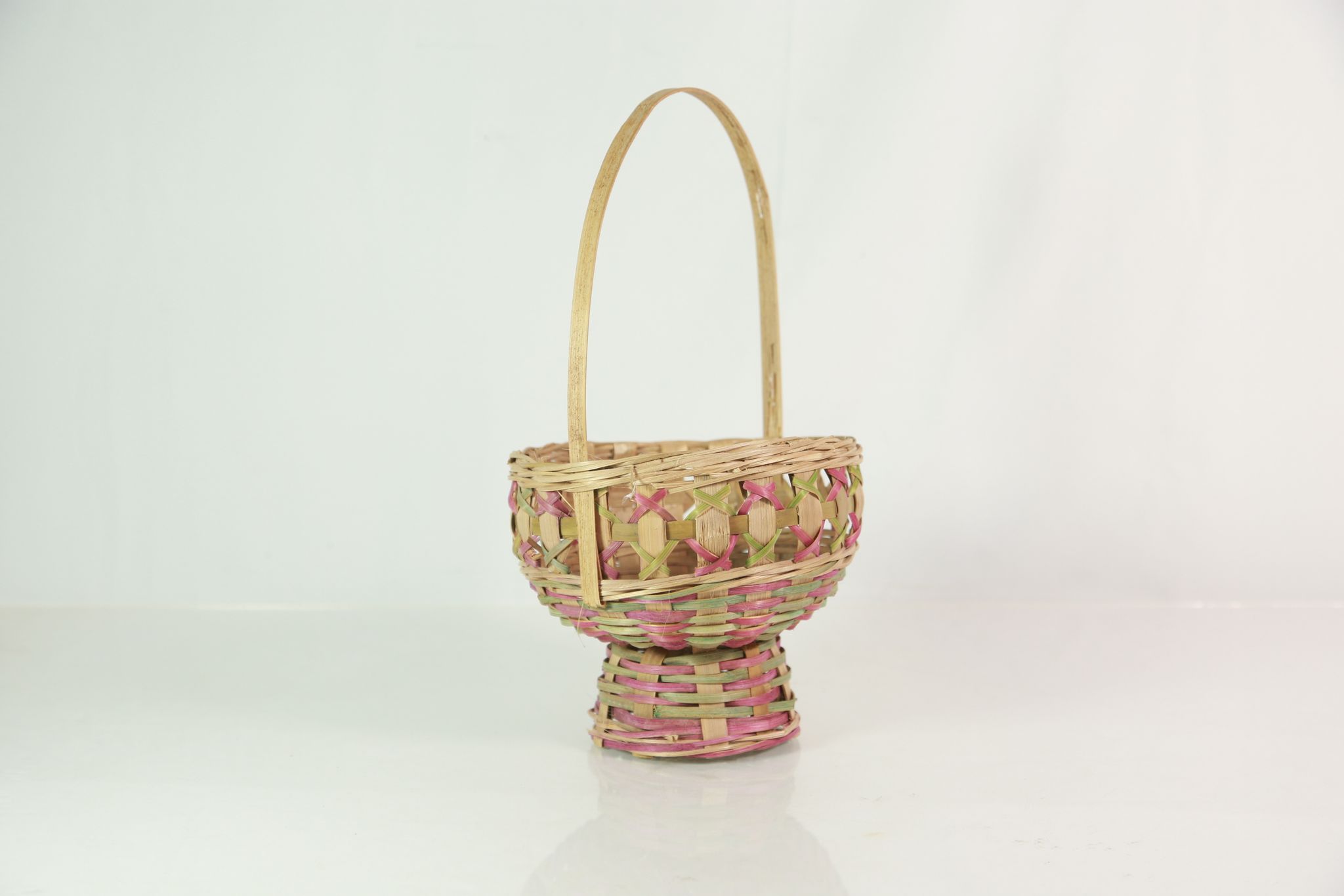 Handcrafted Bamboo Basket|Decorative Pooja and Festive Decor