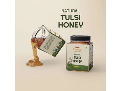 Rajamudi Organics Natural Tulsi Honey - 100 Gram - Rajamudi Organics Natural Tulsi Honey - 100 Gram -