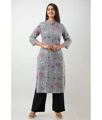 MAUKA - White Straight Rayon Women's Stitched Salwar Suit ( Pack of 1 )