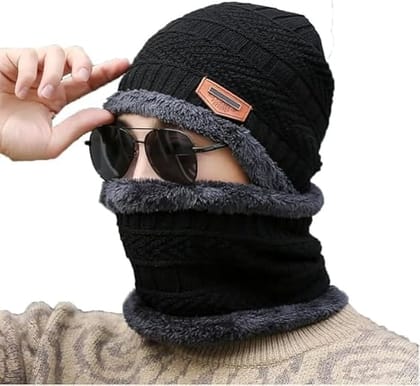 Chopra Premium Woolen Cap with Mask Set – Quality Assured Product