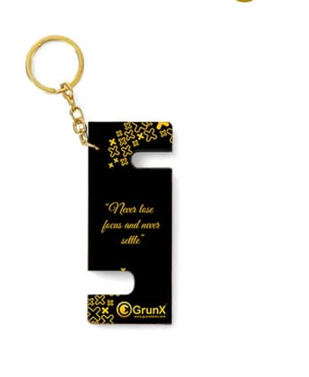 Pushpa - Keychain Stand For Smartphones With Life Quotes # 9 Pushpa - Keychain Stand For Smartphones With Life Quotes # 9