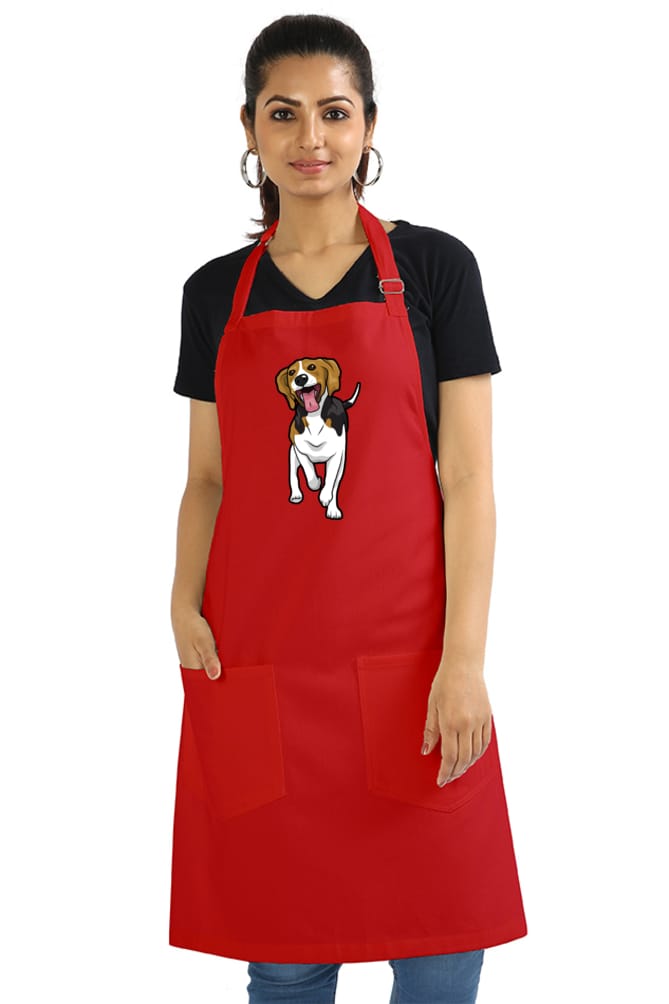 Fun Loving Beagle Apron (7 Colours)
