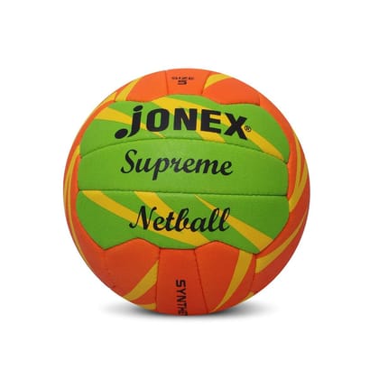 JJ Jonex Supreme Netball Size 5, Orange