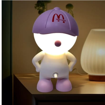 Cute Lovely Cartoon Design LED Desk Night