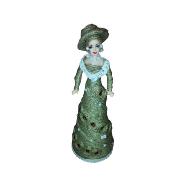 Gudiya Mahila Samuh Made Beautiful Doll with Jute Material for Home Decor